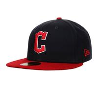 New Era Baseballcap 59Fifty Cleveland Guardians Rot/Schwarz Größe 7 3/8