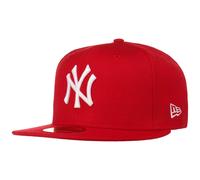 New Era 59fifty New York Yankees Cap in red, Größe 6 7/8