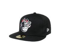59Fifty Team Fire Orioles Cap - schwarz / 7 1/2 (59,6 cm)