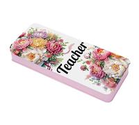 5D Diamond Painting Federmäppchen Stiftebox, DIY Diamant Malerei Bleistiftetui Bleistiftbox, Diamant Painting Stifte Aufbewahrung Organizer Geschenk (D)