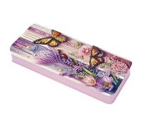 5D Diamond Painting Federmäppchen Stiftebox, DIY Diamant Malerei Bleistiftetui Bleistiftbox, Diamant Painting Stifte Aufbewahrung Organizer Geschenk (M)