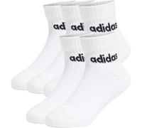 5er Pack adidas Linear Kids Ankle Freizeitsocken Kinder KA7440 - white/white/white/white 31-33