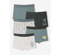 5er-Pack Boxershorts Disney KÖNIG DER LÖWEN, Kinder moosgrün Gr. 140