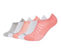 5er Pack camano Mesh Ventilation No Show Füßlinge 3100 - lantana 35-38