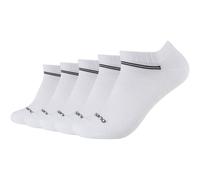 5er Pack camano Mesh Ventilation Sneakersocken 1001 - white mix 43-46