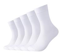 5er Pack camano Red Classics Crew Socken 1000 - white 43-46