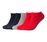 5er Pack camano Red Classics Sneakersocken 3500 - true red 43-46