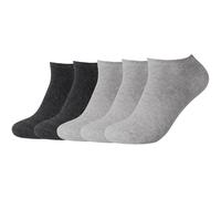 5er Pack camano Red Classics Sneakersocken 9300 - light grey melange 39-42