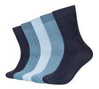 Socken CAMANO, Herren, Gr. 39-42, blau (captain's blau), Obermaterial: 54% Baumwolle, 28% Polyester, 16% Polyamid, 2% Elasthan, Socken Socken (77773217-39) captain's blau
