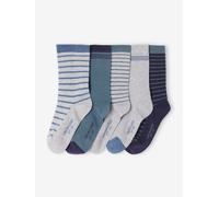 5er-Pack e Kinder Socken grau Gr. 23/26 von vertbaudet