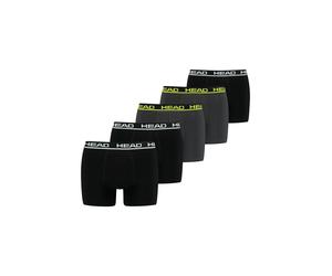 5er Pack HEAD Herren Boxer Boxershort Unterhose M HB5 Black / Phantom