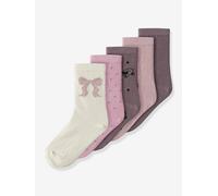 5er-Pack Mädchen Socken NMFVINNI NAME IT wollweiß Gr. 28/30