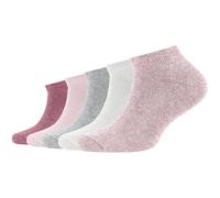 5er Pack s.Oliver Essentials Gekämmte Baumwolle Sneakersocken Kinder 4303 - chalk pink mix 31-34