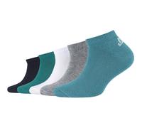5er Pack s.Oliver Essentials Gekämmte Baumwolle Sneakersocken Kinder 6645 - navigate 27-30