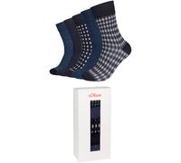 5er Pack s.Oliver Essentials Socken in Geschenkbox 5801 - blue 43-46