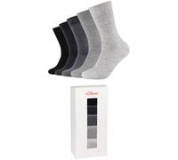5er Pack s.Oliver Essentials Socken in Geschenkbox 9997 - black mix 43-46