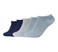 5er Pack s.Oliver Red Classic recycelte Sneakersocken 5300 - stone melange 43-46