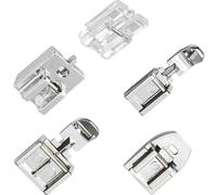 5er Set Multifunktions Nähfuß, Nähfuss Singer, Nähfüße Reißverschluss, Nähfuß aus Edelstahl und Kunststoff für präzises Nähen, Kompatibel mit Haushaltsnähmaschinen