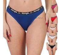 Rungassi 5er Set Tanga String Tangaslip Damen Unterwäsche 820 (DE/NL/SE/PL, Alphanumerisch, M, Regular, Regular, Sortiert)