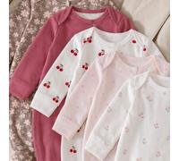 5er Set zufällig versendet, 1 Stück Neugeborenen Baby Mädchen Jumpsuit Set, Herbst/Winter, weich, bequem, dünn, exquisit, niedlich, Kirschblüten Blume