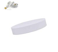 5M Weiß/Schwarz Gummiband Elastisches Band Elastische Schnur Gummibänder für Nähen und Haushalt DIY Handwerk 15mm breit (Weiß, 5MX15MM)