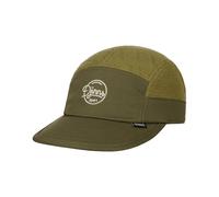 Djinns Kappe Summer Knit – 5-Panel Soft Flatcap – Oliv – One Size