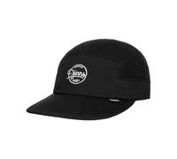 Djinns Cap Summer Knit – 5-Panel Soft Flatcap, Schwarz, Einheitsgröße
