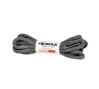 5x Cofra recycelte Schnürsenkel in Grau 130 cm (2,40 € pro 1 Stück)