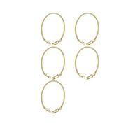 5X Retro Vintage Taschenuhr Kette Gold
