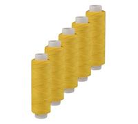 5x50m Leinen Garn Leinenzwirn Flachs Nähfaden robust strapazierfähig Farbwahl