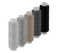 5x50m Leinen Garn Leinenzwirn Flachs Nähfaden robust strapazierfähig Farbwahl