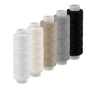 5x50m Leinen Garn Leinenzwirn Flachs Nähfaden robust strapazierfähig Farbwahl