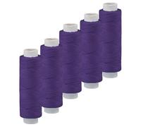 5x50m Leinen Garn Leinenzwirn Flachs Nähfaden robust strapazierfähig Farbwahl