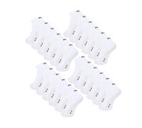 6-24 Paar DOCKS Sneaker Socken Baumwolle Atmungsaktive Damen & Herren weiß 43-46 24er Pack