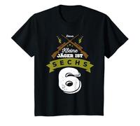 6. Geburtstag für Jäger,Dieser kleine Jäger ist 6 Jahre alt T-Shirt