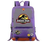 (6) Jurassic World Park Rucksack - Multifunktionaler Rucksack für Reisen, Schule und Laptop - Robuste