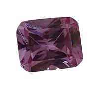 6 Karat / 6,50 Ratti / 1 Stück Smaragdschliff hellvioletter Amethyst Zirkon (Zirkon) Pure Brilliance Light Purple Color-B09H7K18-01