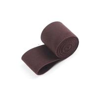 6 Meter 4cm breites elastisches Gurtband, farbiges Nylon-Gummiband, Kleidung, DIY-Nähzubehör, Kaffee, 40mm