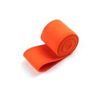 6 Meter 4cm breites elastisches Gurtband, farbiges Nylon-Gummiband, Kleidung, DIY-Nähzubehör, Orange, 40mm