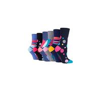 6 Paar Damen Sock Shop Gentle Grip Socken, Größe UK 4-8