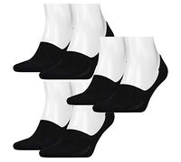 6 Paar Levis 168SF Low Rise Sneaker Socken Unisex 993050001, Farbe:884 - jet black, Socken & Strümpfe:43-46