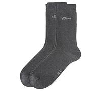 6 Paar s.Oliver Damen Socken Classic Socken 08 anthracite 39-42