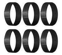 6 Paar Schnürsenkel Fixierband, Fussballschuhe Schnürsenkel Fixierband, Schnürsenkel Fixierung zum Reißfeste, Verhindert Lösen Schuhbänder Fussball, Stretching Band Schnürsenkel für Sport Läuft