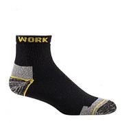 6 Paar Sneaker Socken Komfortbund-Arbeitssocken ''Work'' Kurzschaft-Sneakersform CH-6842 (43-46)
