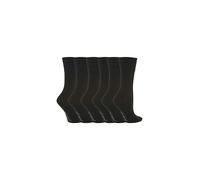 6 Paar Sock Shop Everyday Gentle Grip Socken Damen 4-8 Siehe Multi Variationen und Designs