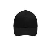 6 Panel Air Mesh Cap "MB6216" - myrtle beach Black