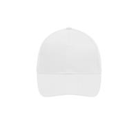 6 Panel Air Mesh Cap "MB6216" - myrtle beach White