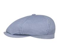6 Panel Cotton Festival Flatcap by Stetson hellblau XL (60-61 cm)