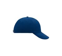 6 Panel Dad Cap/Raver Cap - navy , one size