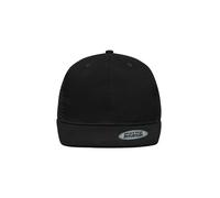 6 Panel Flat Peak Cap "MB6509" - myrtle beach Black